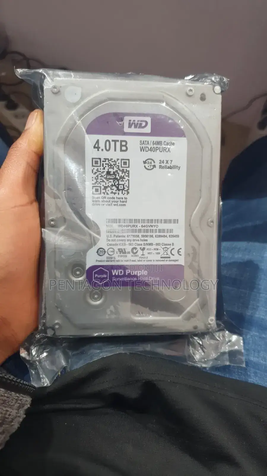 4tb Wd Purple Surveillance Hard