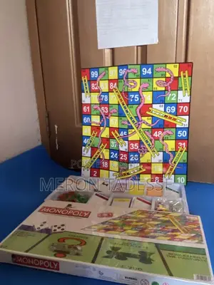 Photo - Don't Miss Out ! Monopoly + Snakes Ladders Game Set