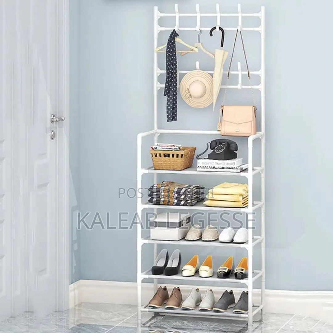  Multifunctional Shoe and Hat Rack