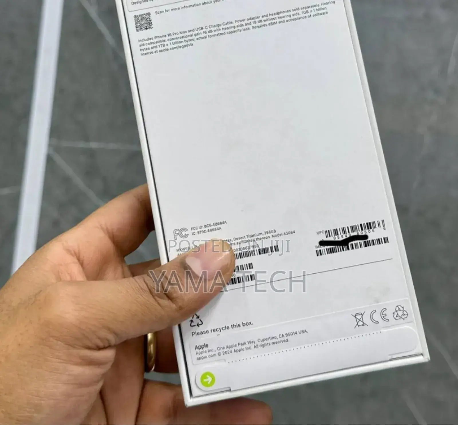 New Apple iPhone 16 Pro Max 256 GB