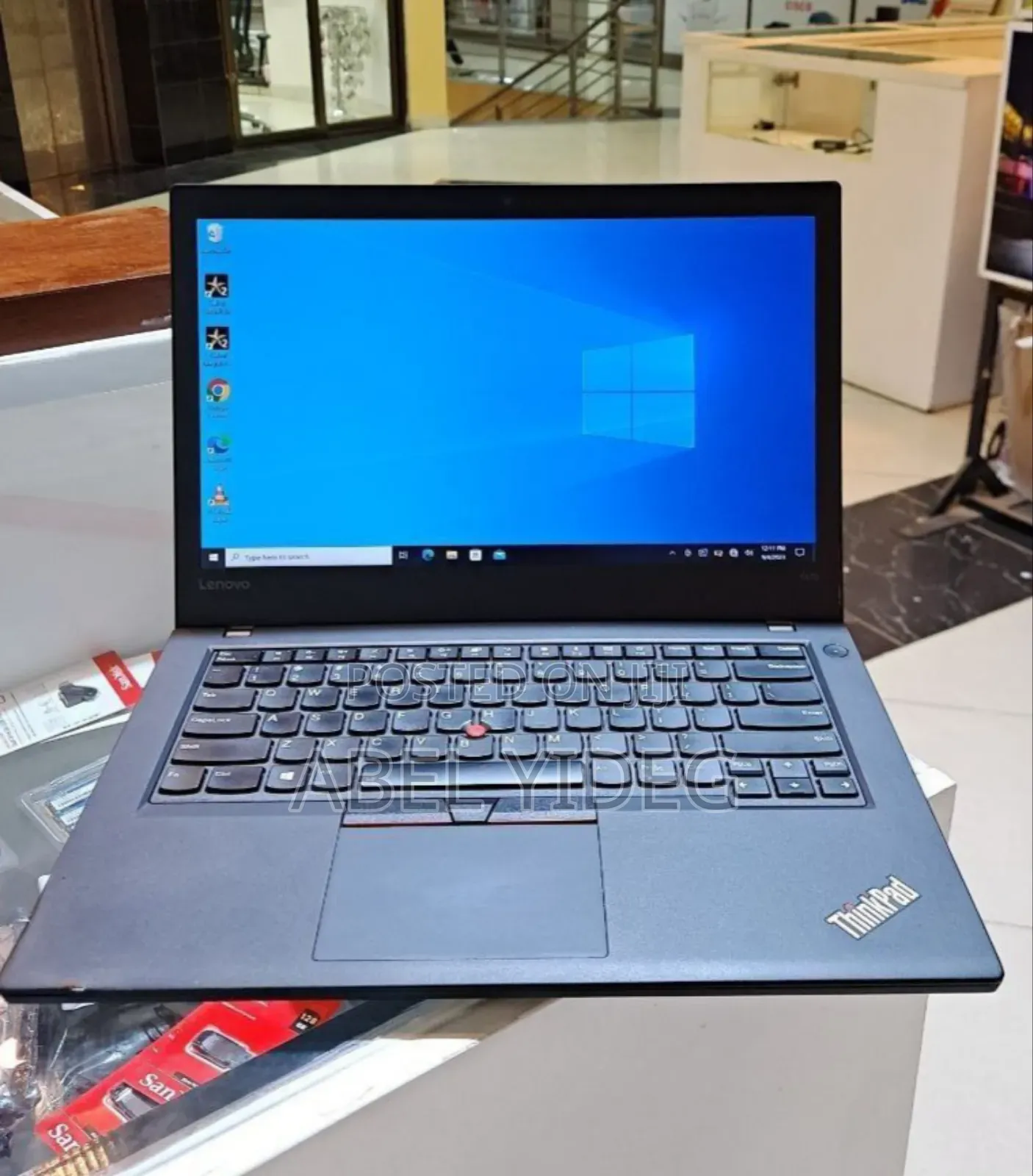 New Laptop Lenovo ThinkPad T470 8GB Intel Core I5 SSD 256GB