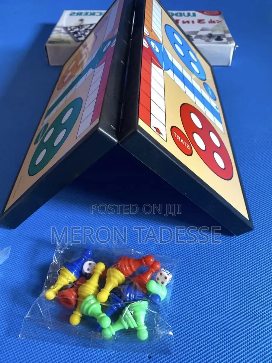 3 ቦርድ መግዛት ሳያስፈልጋቹ 3ቱንም ጨዋታዎች በ1 ያገኛሉ Get 3 Ludo 3-in-1