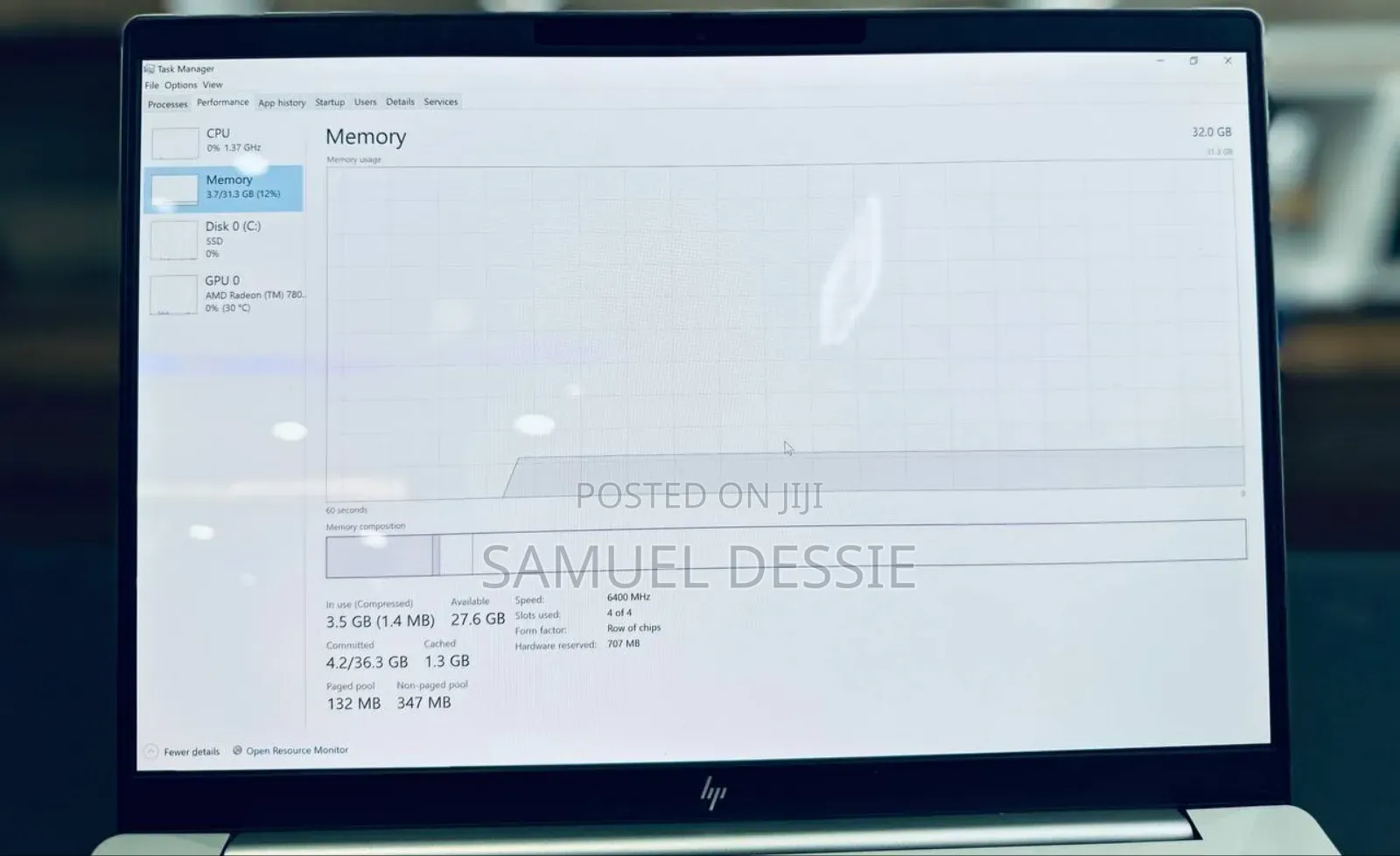 New Laptop HP Pavilion 15 32GB AMD Ryzen 7 SSD 1T