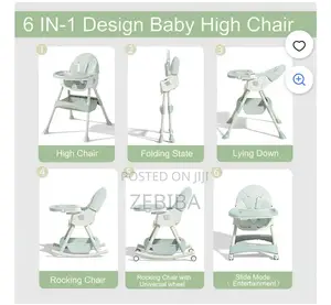 6 in 1 Baby Rocking Feeding Chair