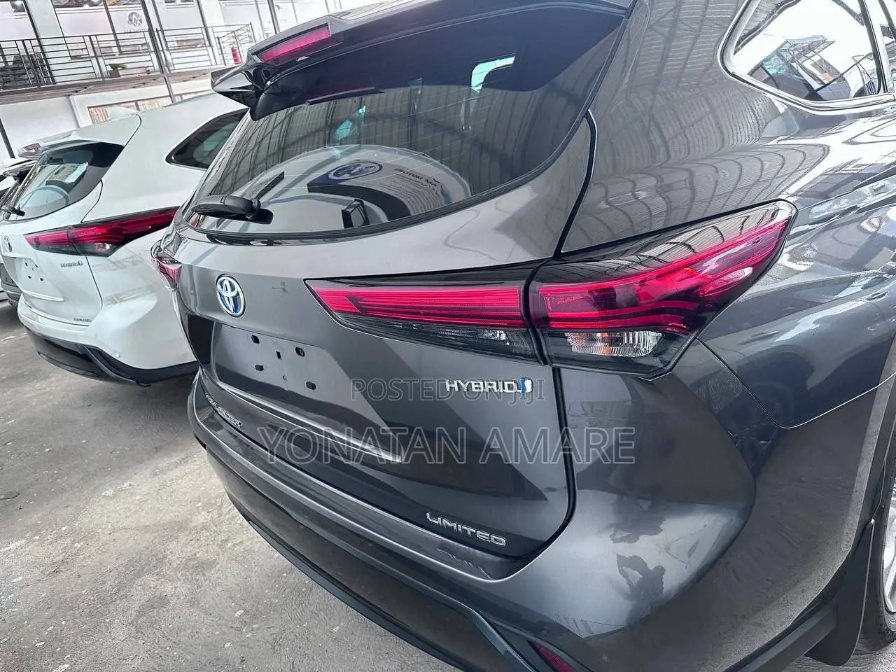 New Toyota Highlander Limited AWD 2024 White