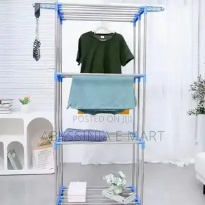 Stable 4-tier Clothes Drying Rack (Hanger)