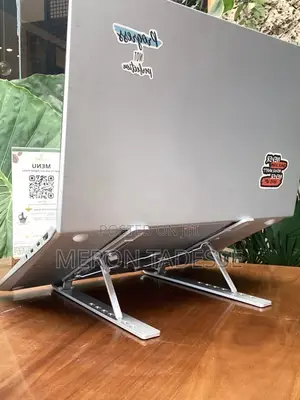 ታጣፊ የብረት ላፕቶፕ ማስቀመጫ Steel Foldable Laptop Stand