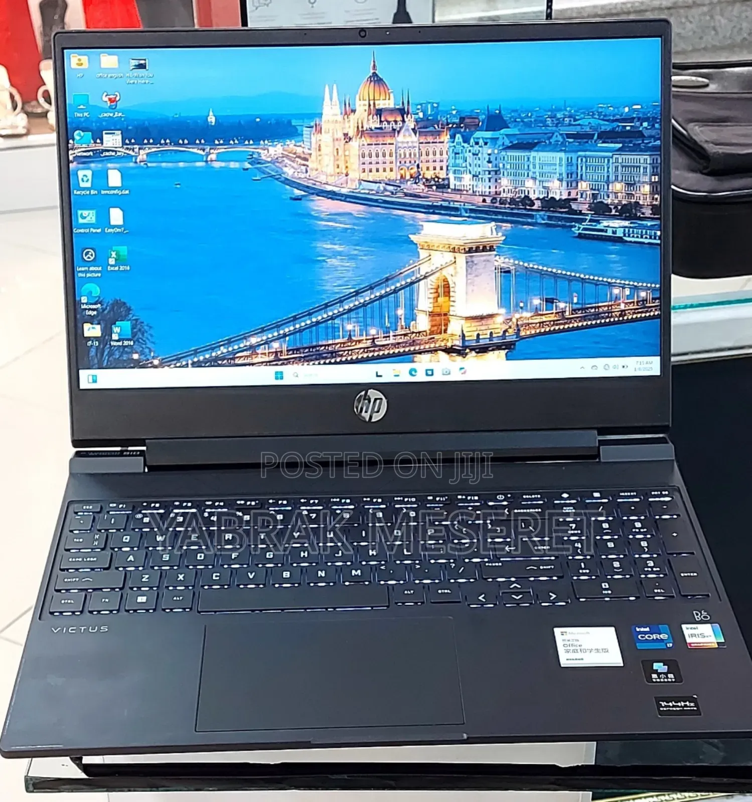New Laptop HP Victus 16 16GB Intel Core I7 SSD 512GB