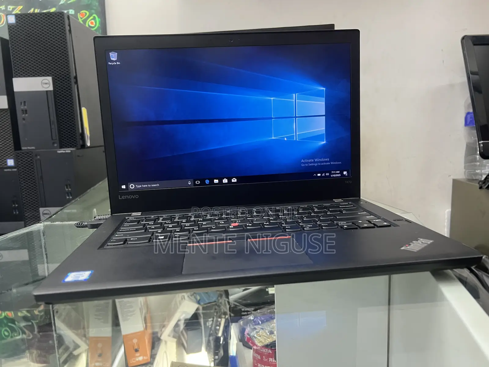 New Laptop Lenovo ThinkPad T470 8GB Intel Core I5 SSD 256GB