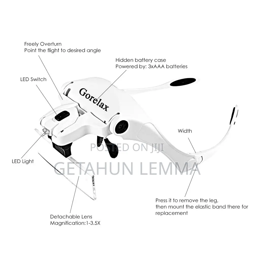 Magnifier Eyeglass for Technicians