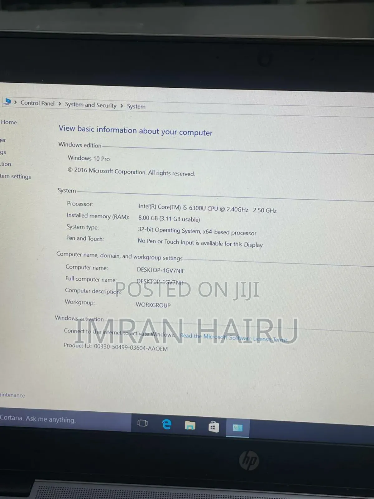 Laptop HP EliteBook 840 8GB Intel Core I5 HDD 1T