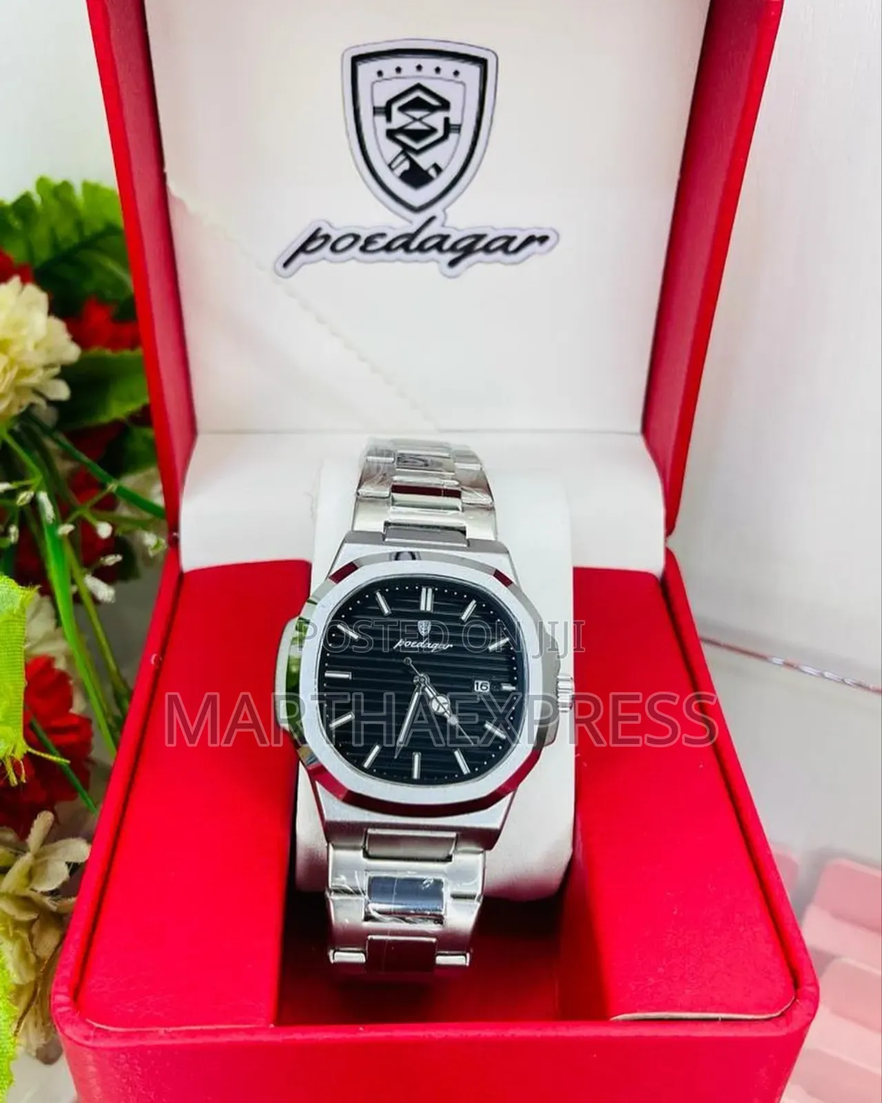 Poedagar Luxury Quartz Mens
