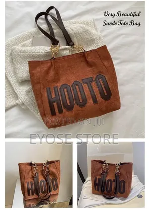Hooto Suede Tote Bag