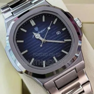 Photo - Luxurious Poedagar Silver Blue Watch