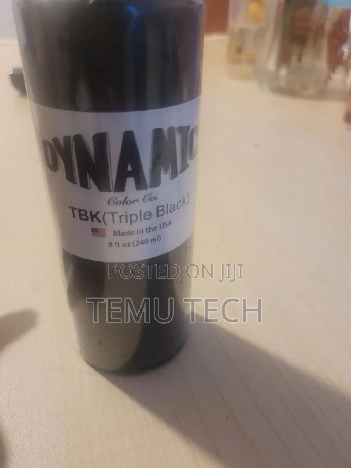 Dynamic Tattoo Ink TBK (Triple Black, 8oz, 240 Ml)