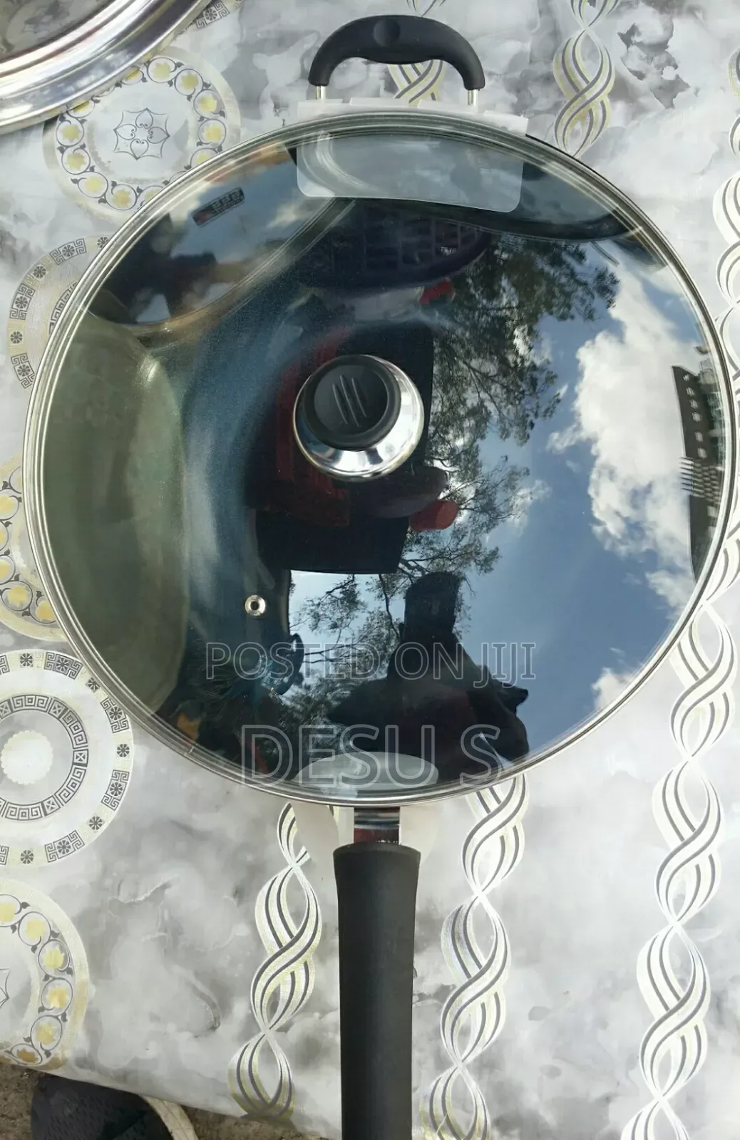 እስከ 5 ኪሎ መጥበስ የሚችል ክዳን ያለዉ መጥበሻ