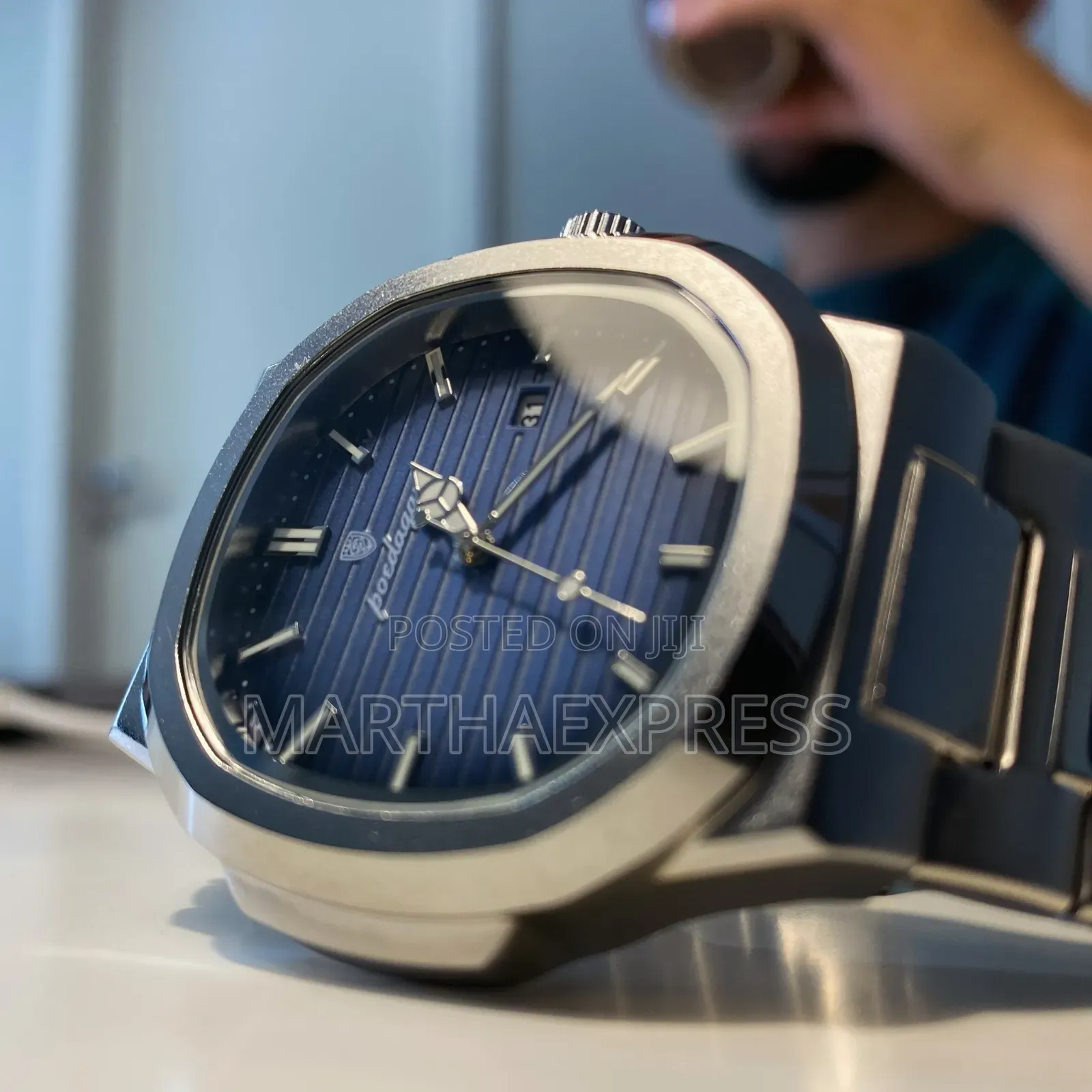 Poedagr Luxury Mens Quartz Watch