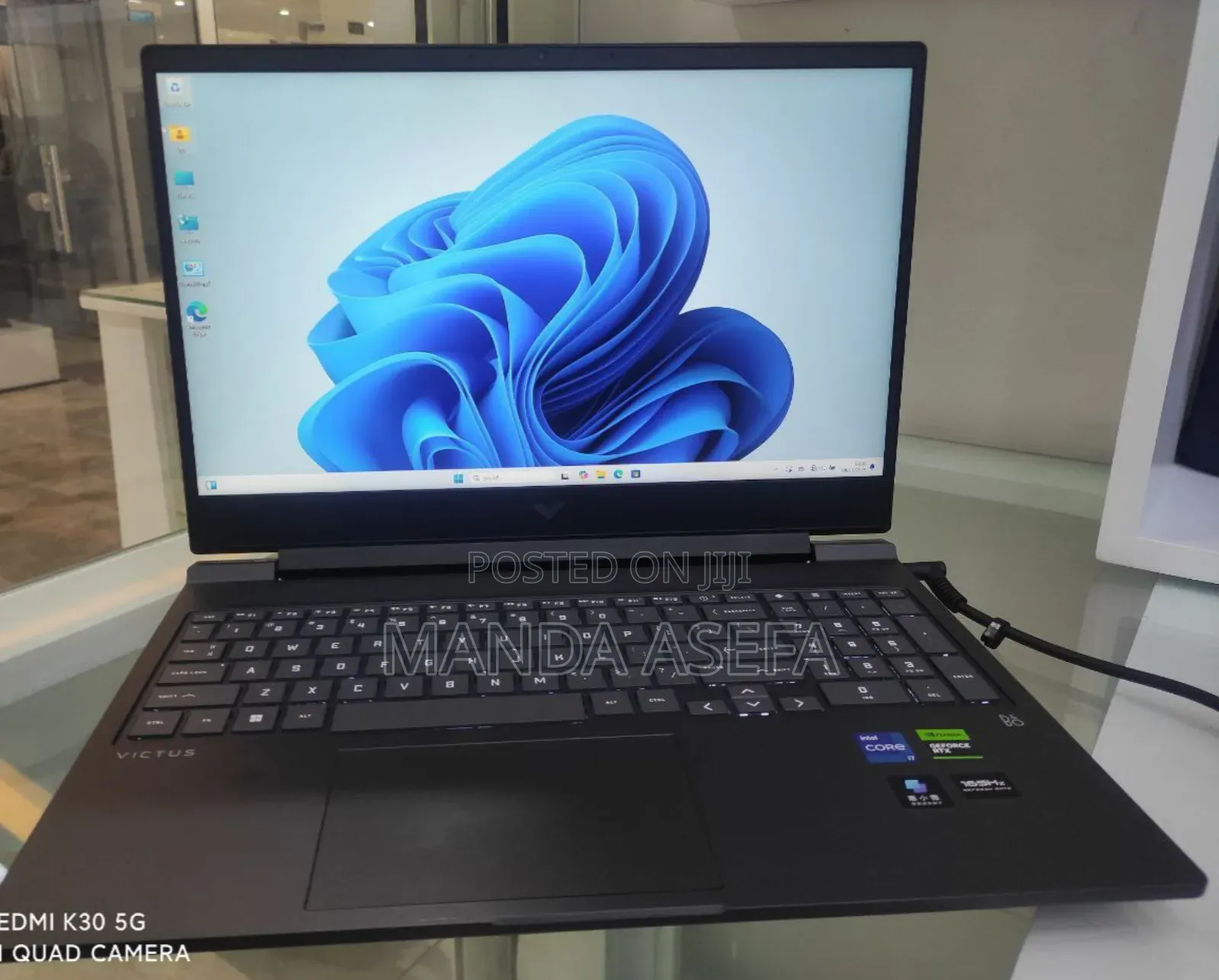 New Laptop HP Victus 16 16GB Intel Core I7 SSD 1T