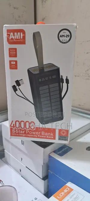 AMI (AM-29)40,000 Mah Solar Power Bank