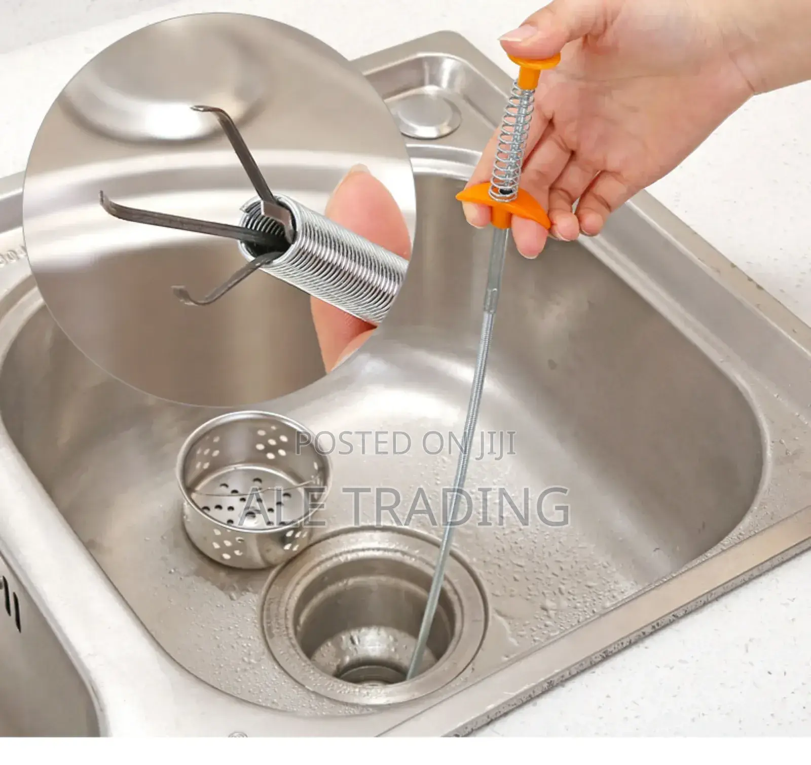 #Long Sewer Cleaning Wire Spring