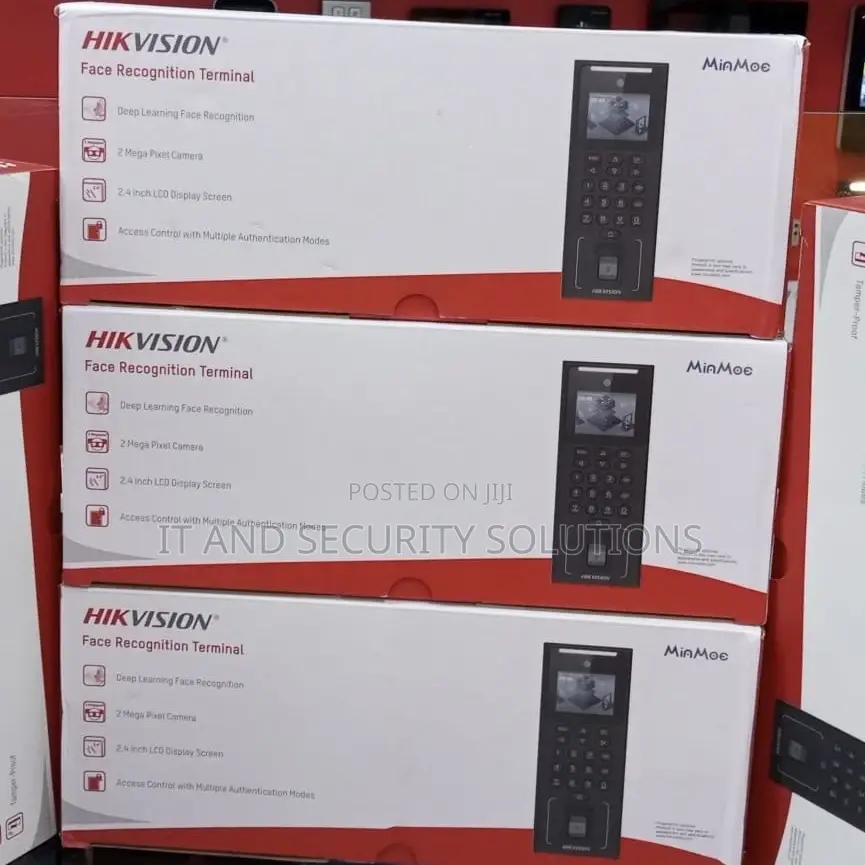 Hikvision Face Access Control Terminal Kit, Fingerprint Card