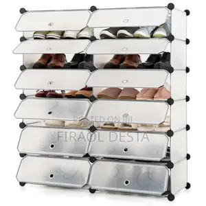 Plastic Cube Shoe Rack