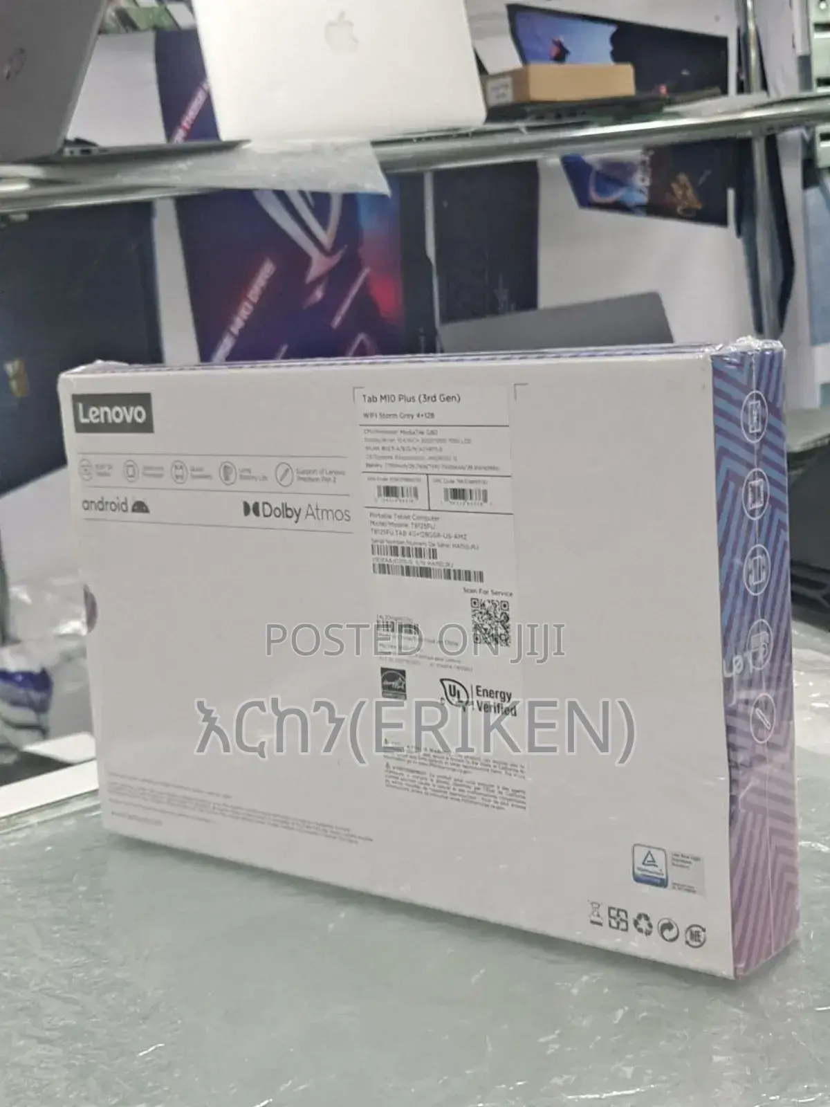 New Lenovo Tab M10 Plus (3rd Gen) 128 GB Gray