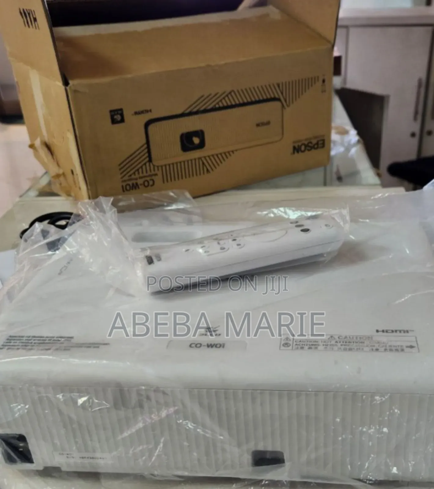 Brand New Epson Projector CO-W01 Epson Projector With