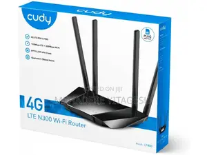 Photo - Cudy Lt400 4g 300 MBPS Sim Supported Wireless Router