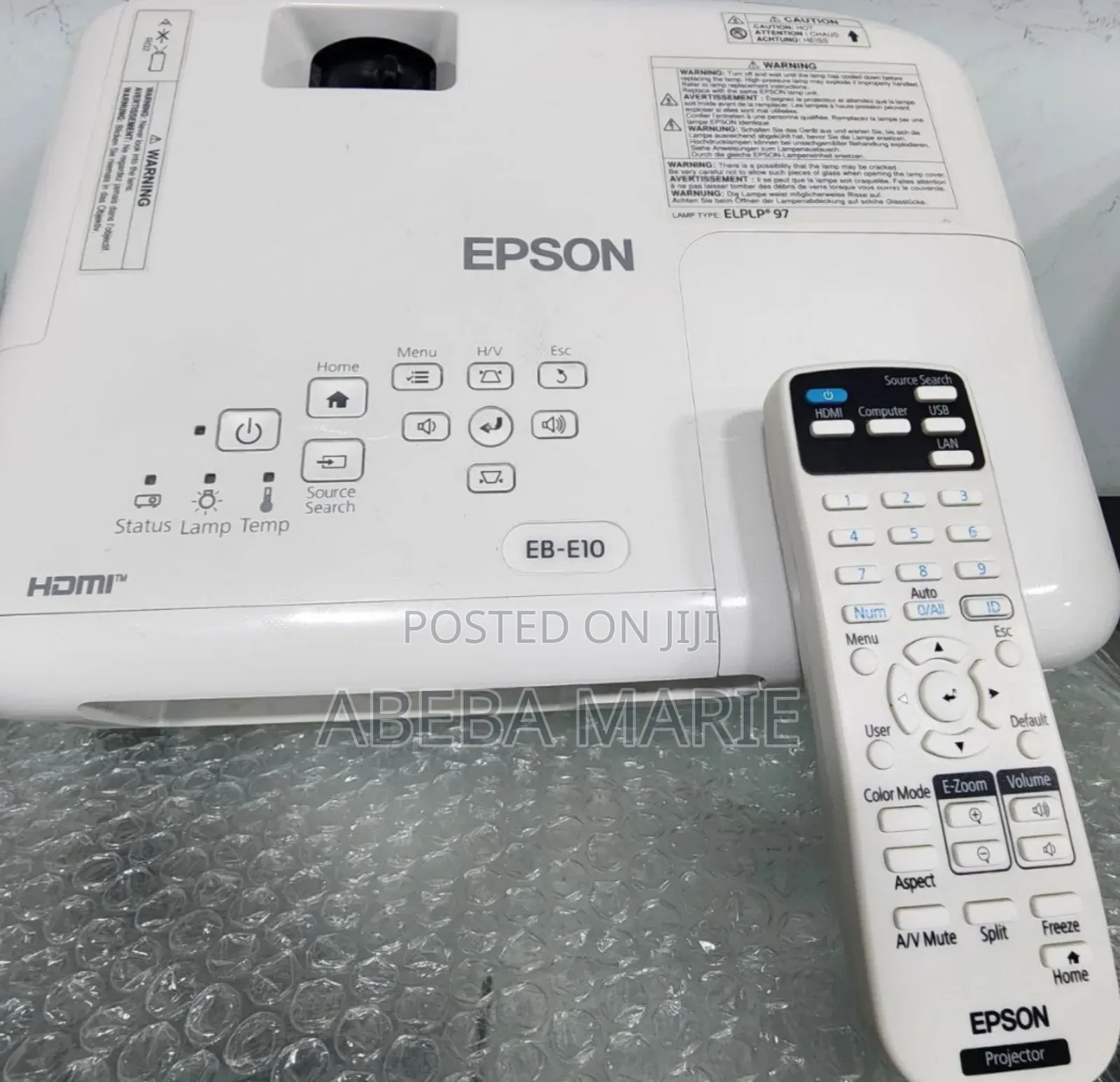 Brand New EPSON Projector With Bag , Remote 2 Pieces