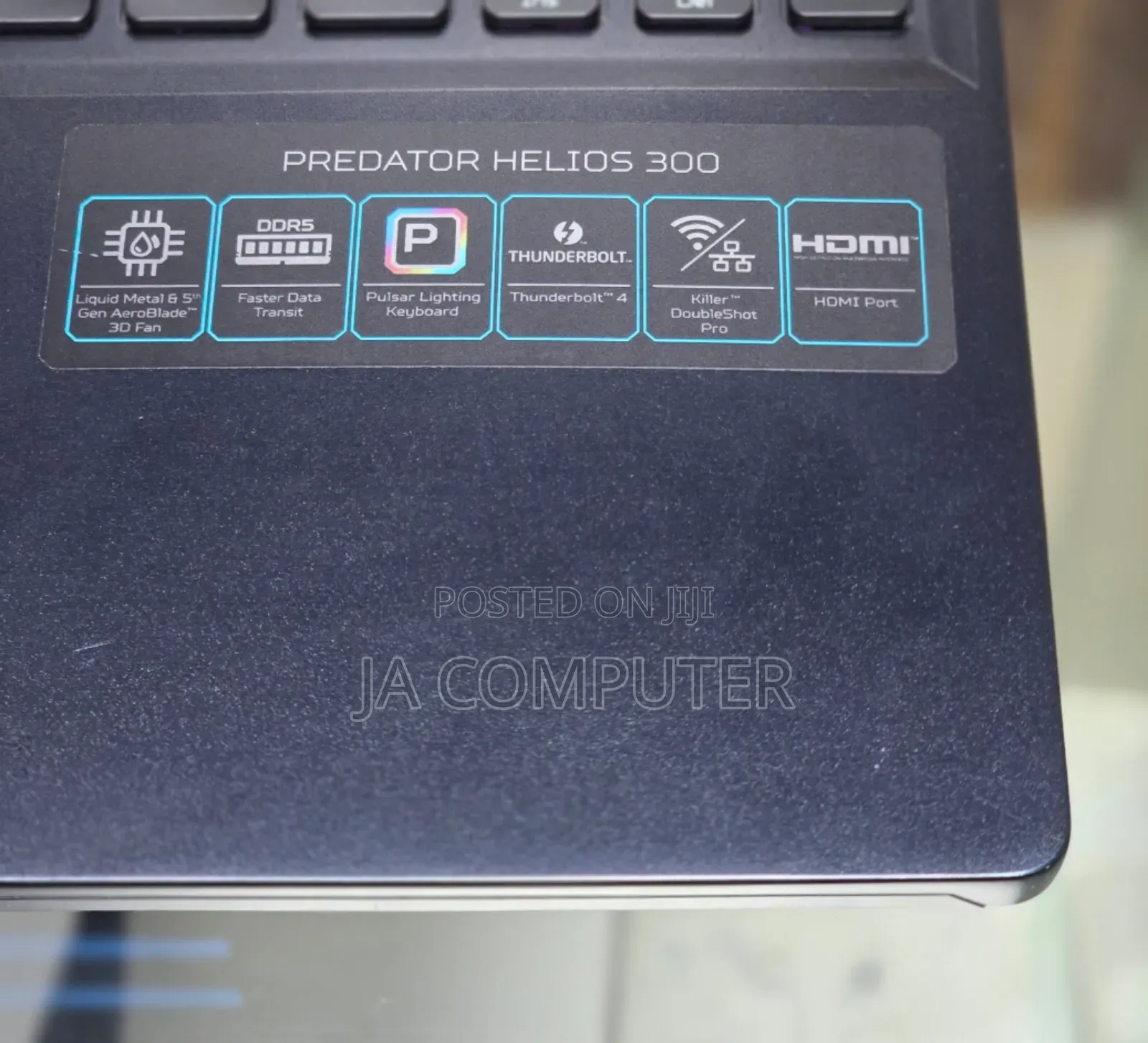 New Laptop Acer Predator Helios 300 16GB Intel Core I7 SSD 1T