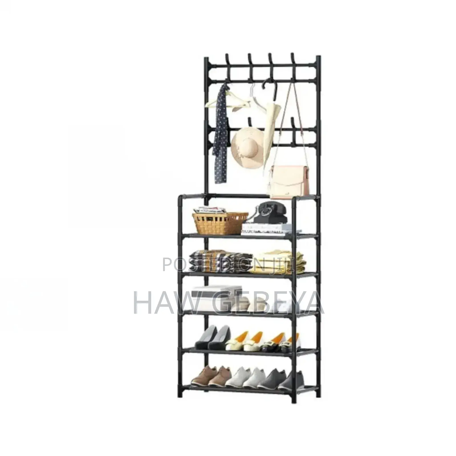  Multifunctional Shoe and Hat Rack