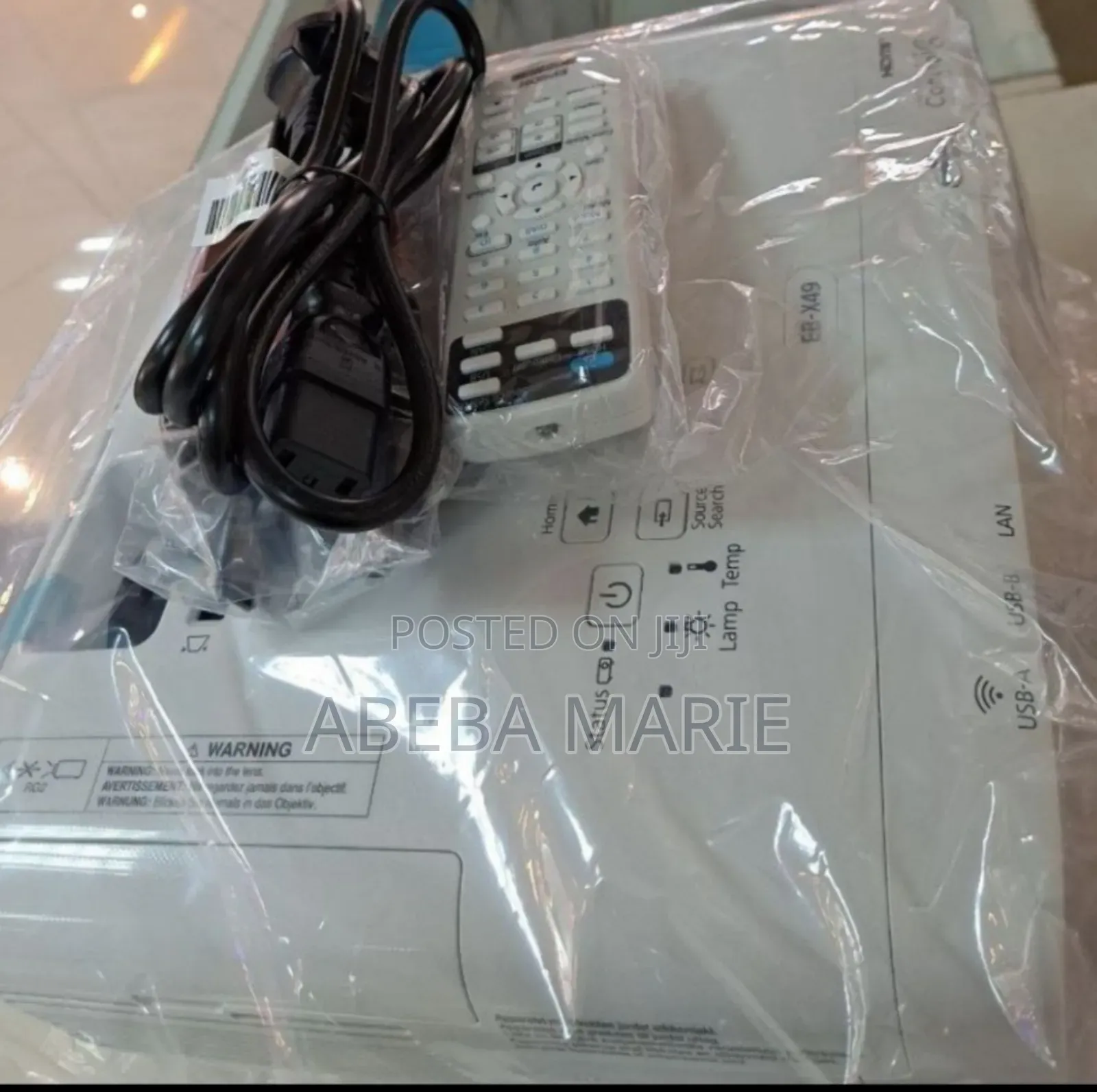 Brand New Epson Projector With Manual Cd And