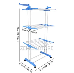 Multifunctional Clothes Drying Rack - Space-Saving Sturdy