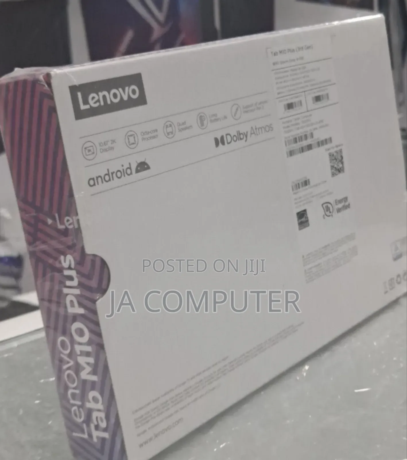 New Lenovo Tab M10 128 GB Black