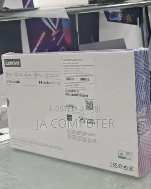 New Lenovo Tab M10 128 GB Black