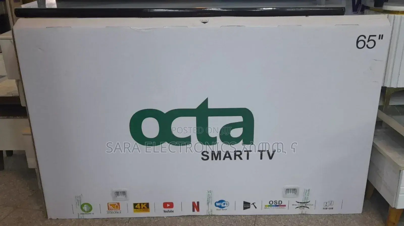 ◆Octa 65" Smart Free Delivery 5 Years Warranty