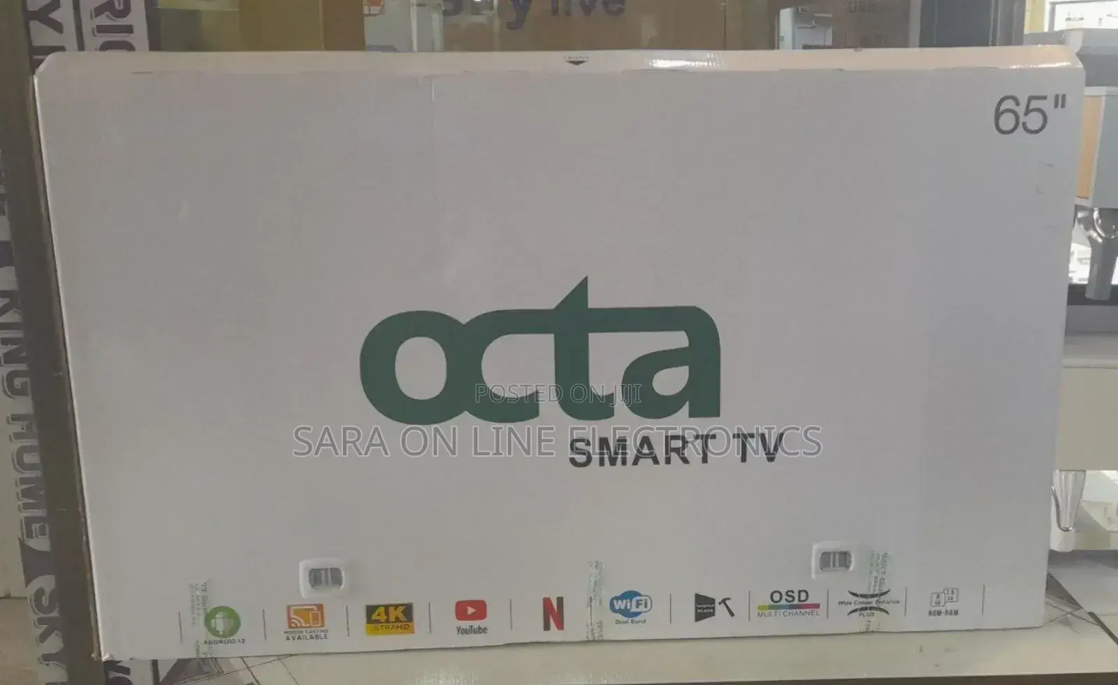 ◆Octa 65" Smart Free Delivery 5 Years Warranty