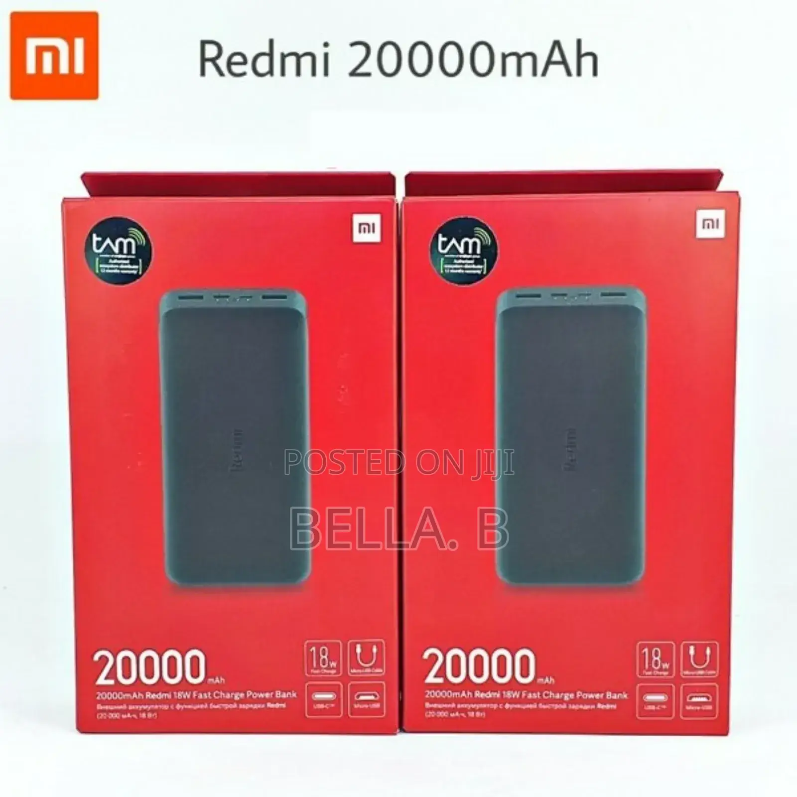Redmi Power Bank Charge Boost