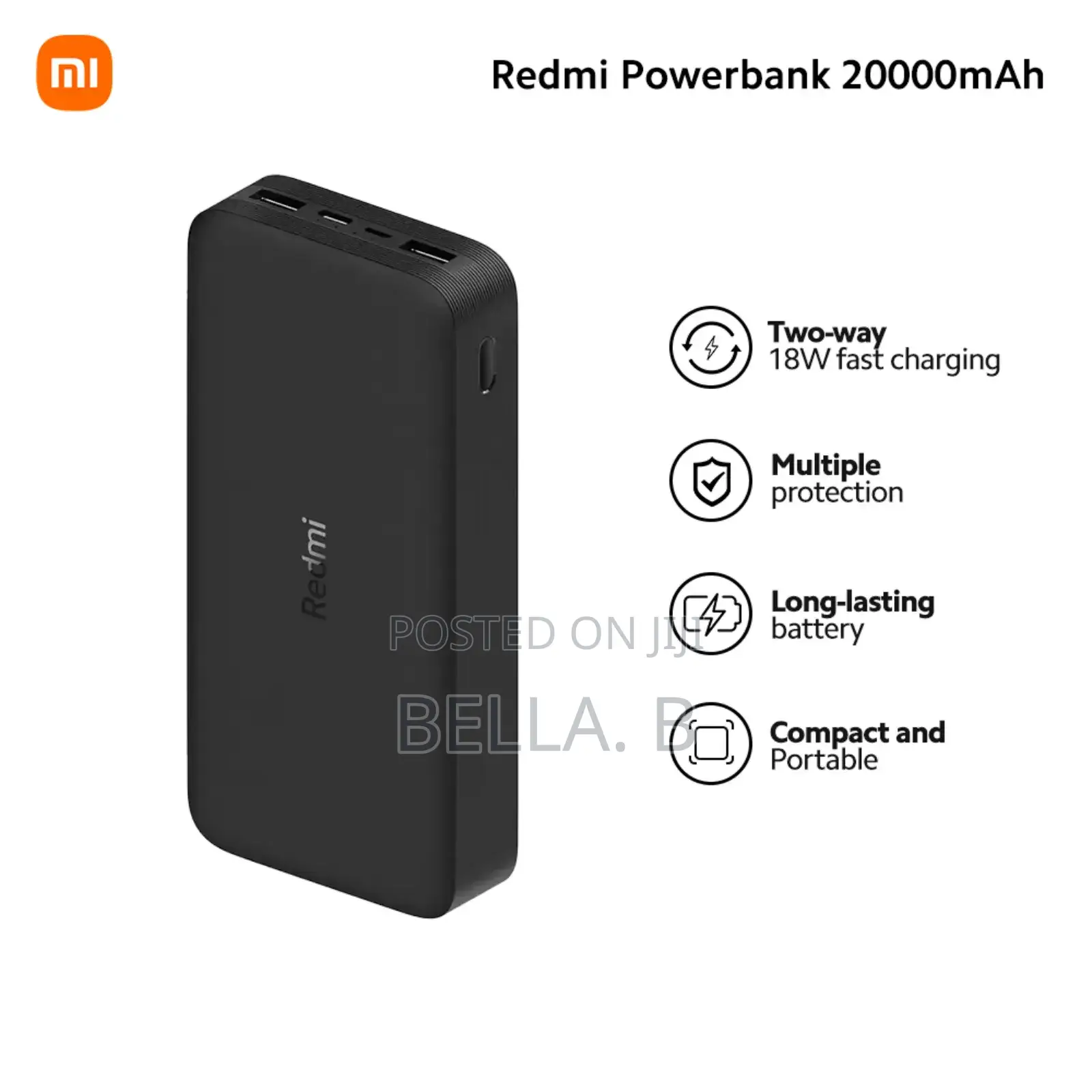 Redmi Power Bank Charge Boost