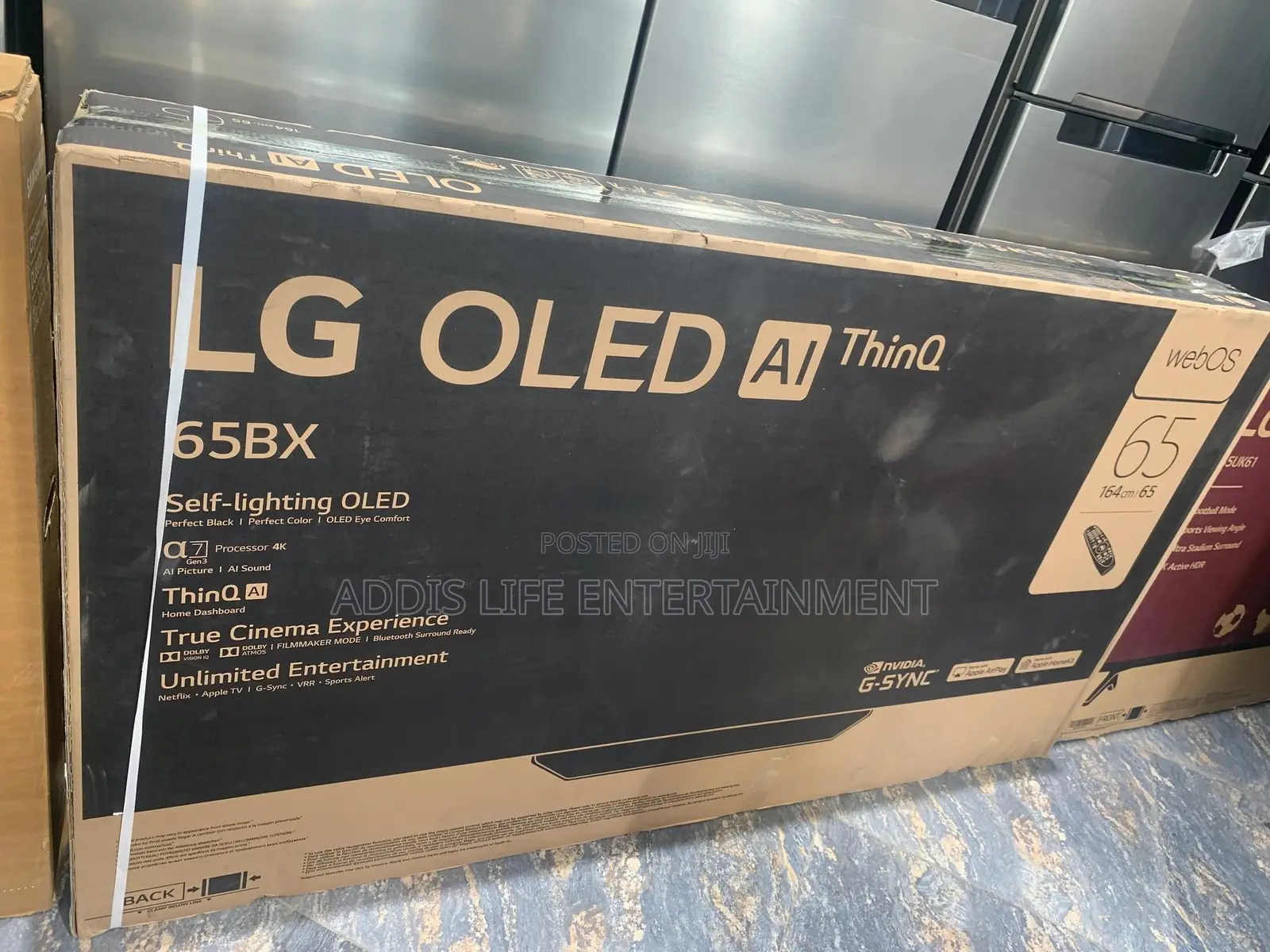 Lg 65 Inch Oled Uhd Bx Series Gaming Thinq Smart Tv