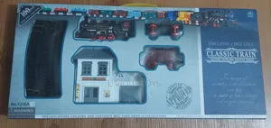 Classic Railway Series Train Set, 100 PCS