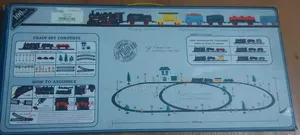 Classic Railway Series Train Set, 100 PCS