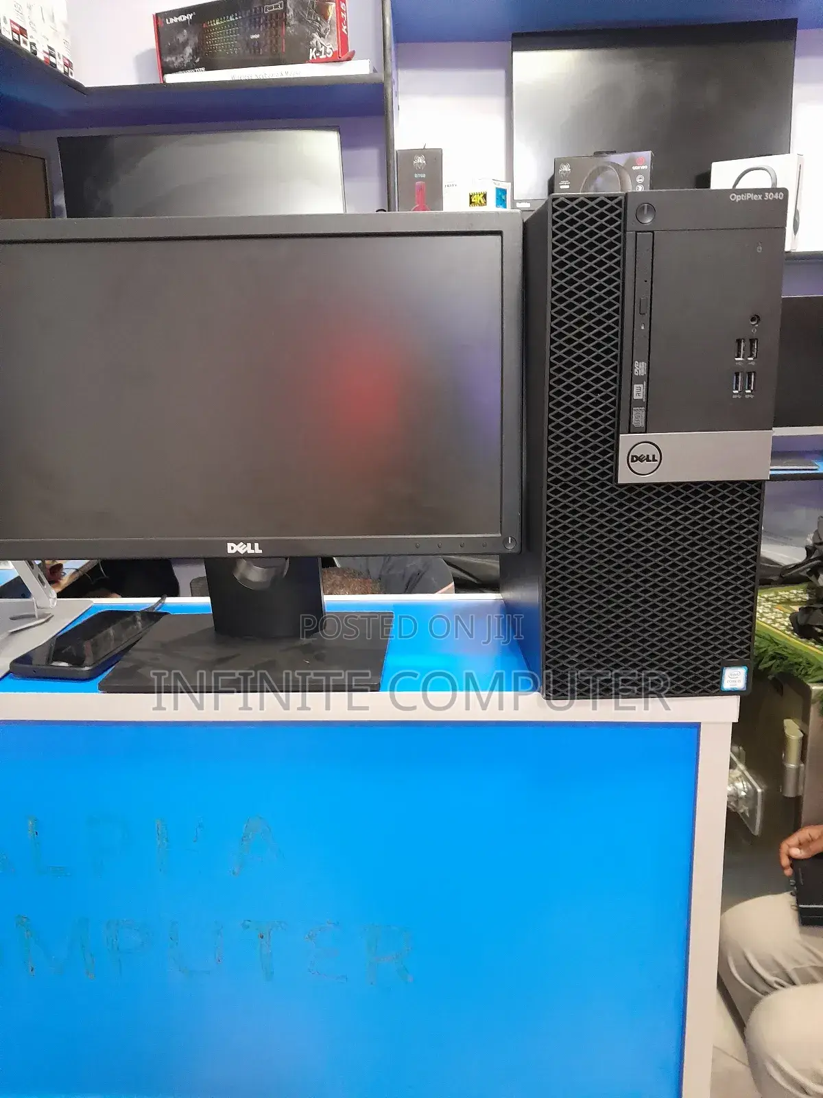 New Desktop Computer Dell Optiplex 3040 4GB Intel Core I5 HDD+SSD 500GB
