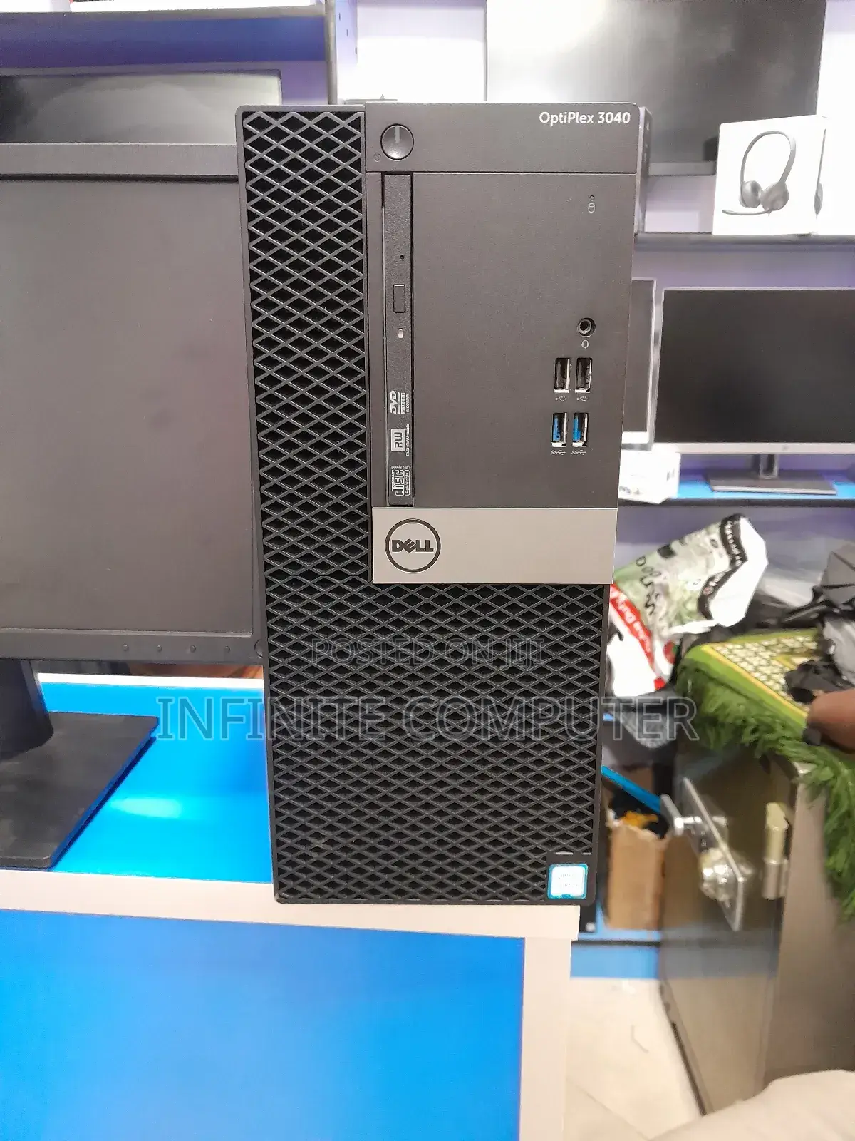 New Desktop Computer Dell Optiplex 3040 4GB Intel Core I5 HDD+SSD 500GB