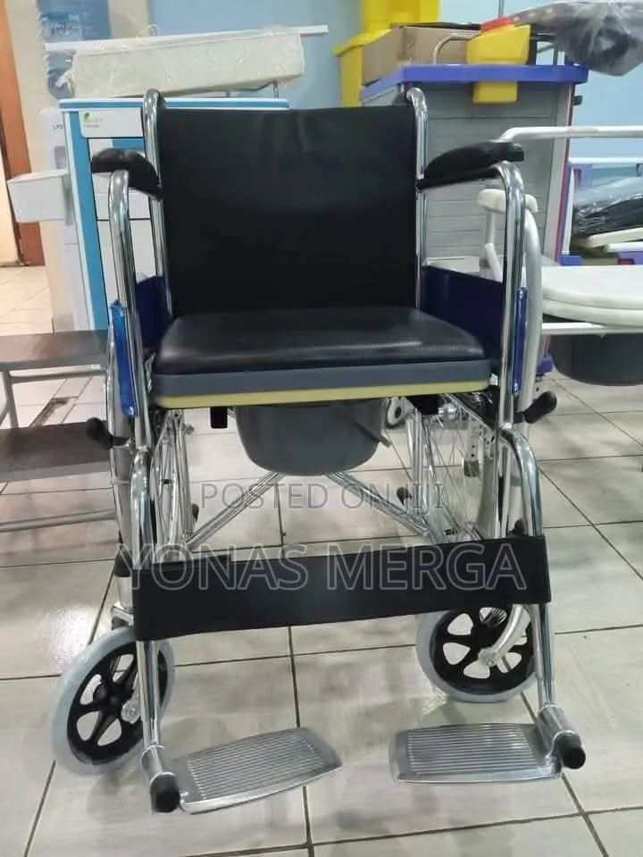 Wheelchair/Commode-Toilet-Popo Wheelchair謳toilet Shower Use