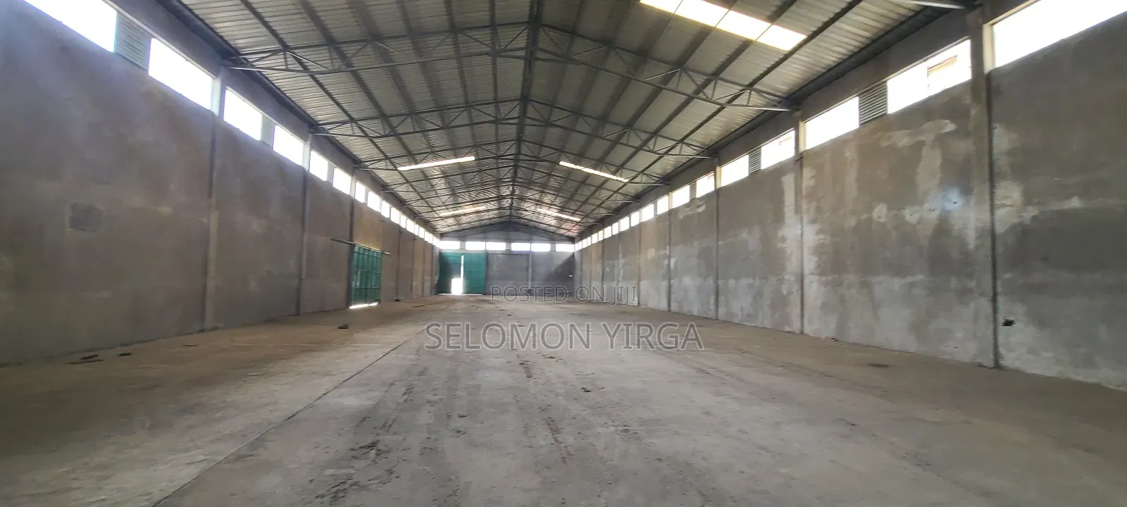 ለክራይ የቀረበ መጋዘን