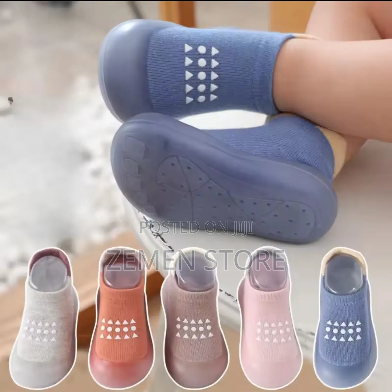 Non-Slip Baby Socks Shoes – Soft, Stylish Safe