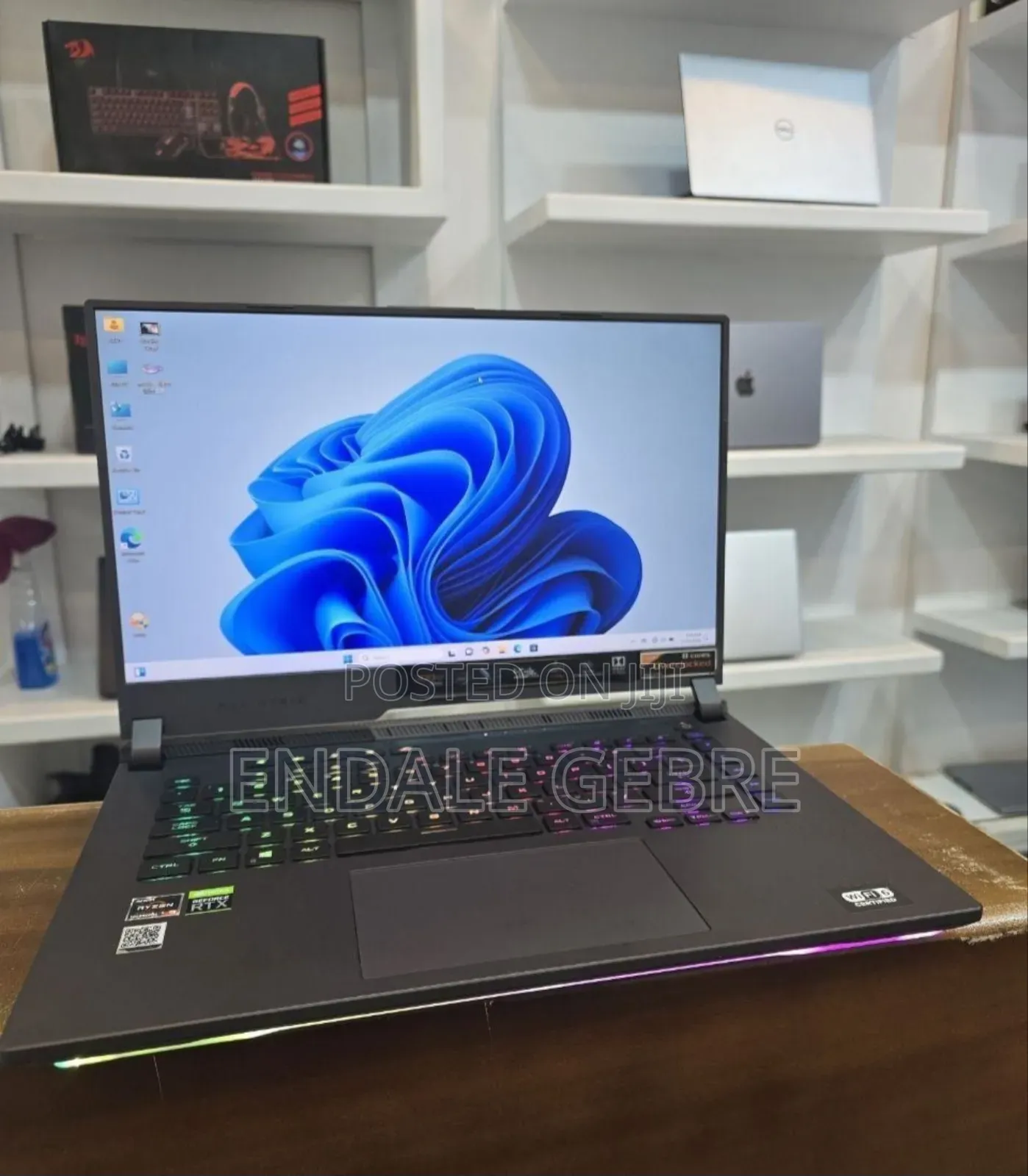 New Laptop Asus ROG Strix G15 16GB AMD Ryzen 9 SSD 512GB