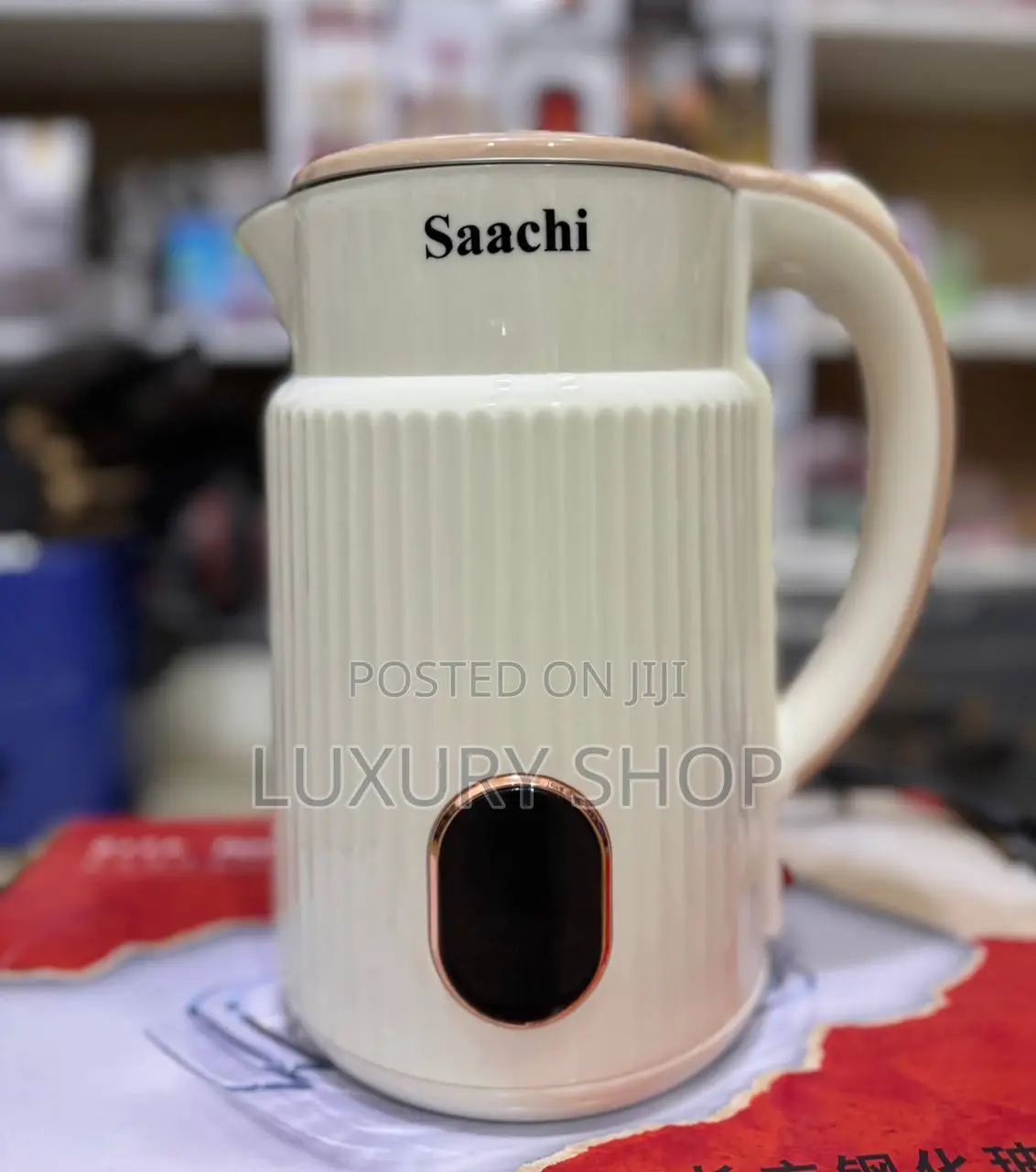 Saachi Electric Kettle
ሳቺ ውሃ ማፍያ